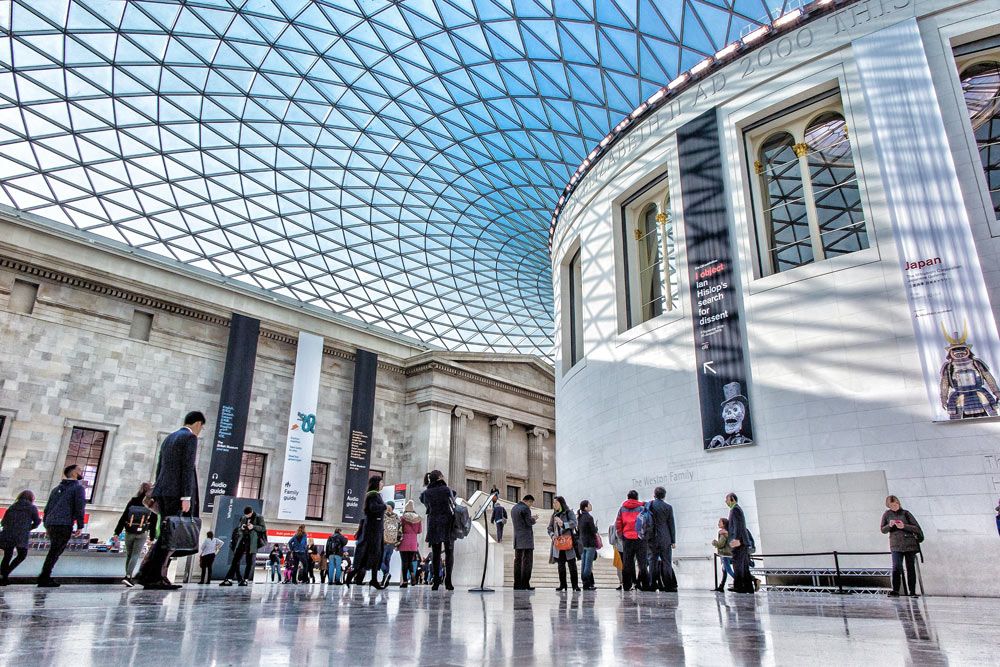 British Museum with kids